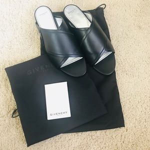 Givenchy criss-cross slides